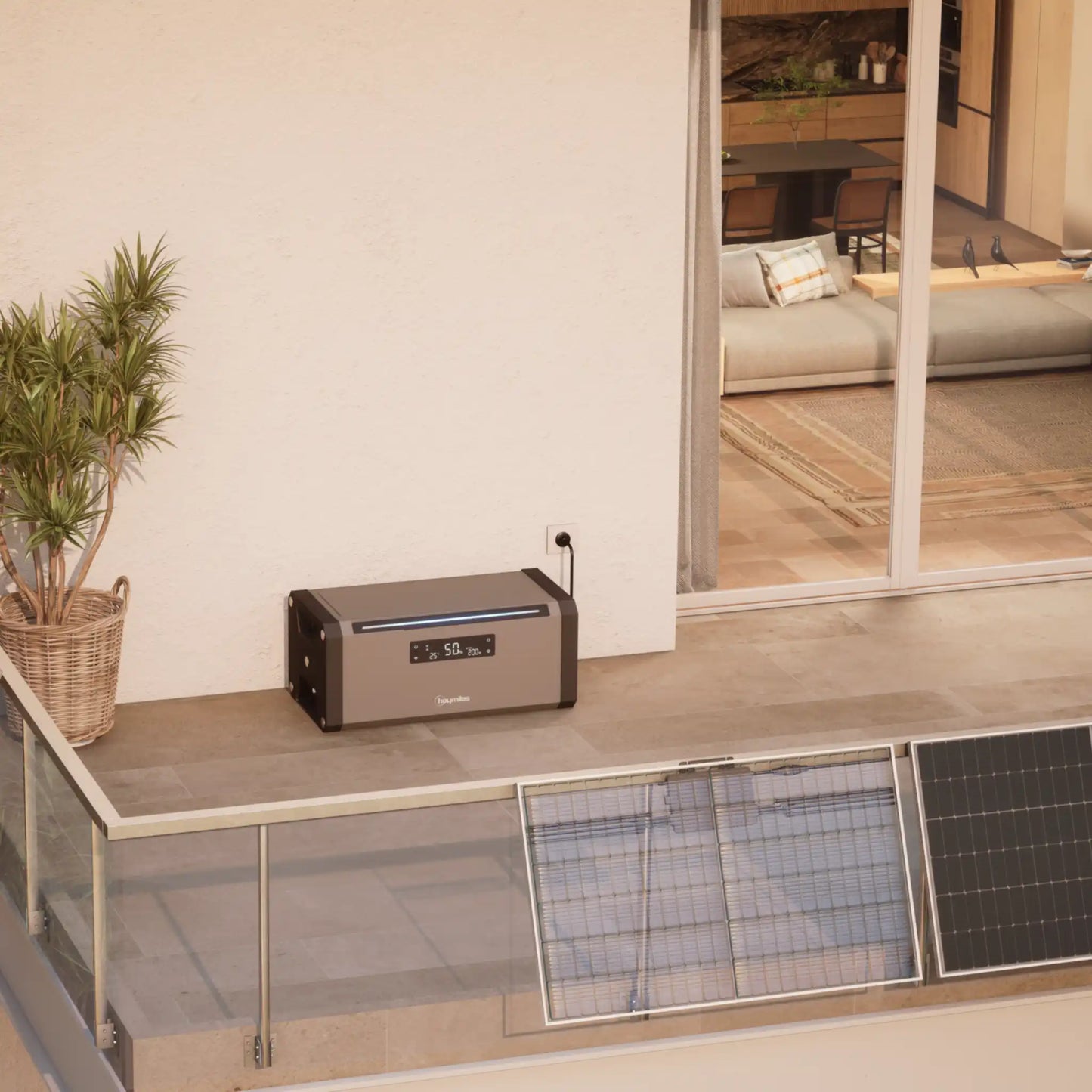 Hoymiles HiBattery HB-1920-AC-SV | kompakter AC-Speicher (1,92 kWh)