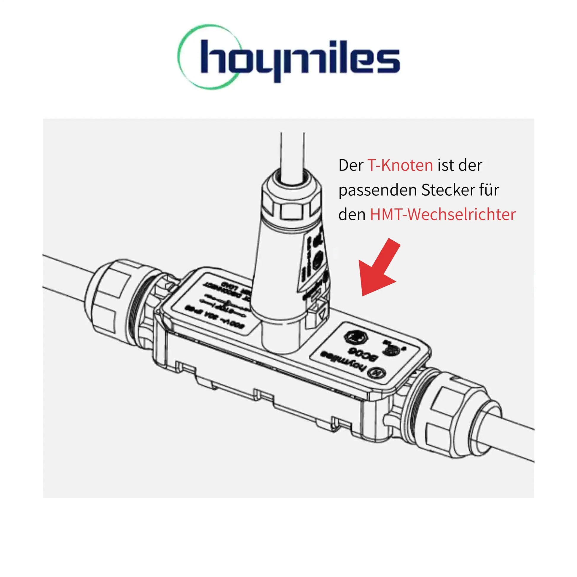 HMT T-Knoten für den Wechselrichter