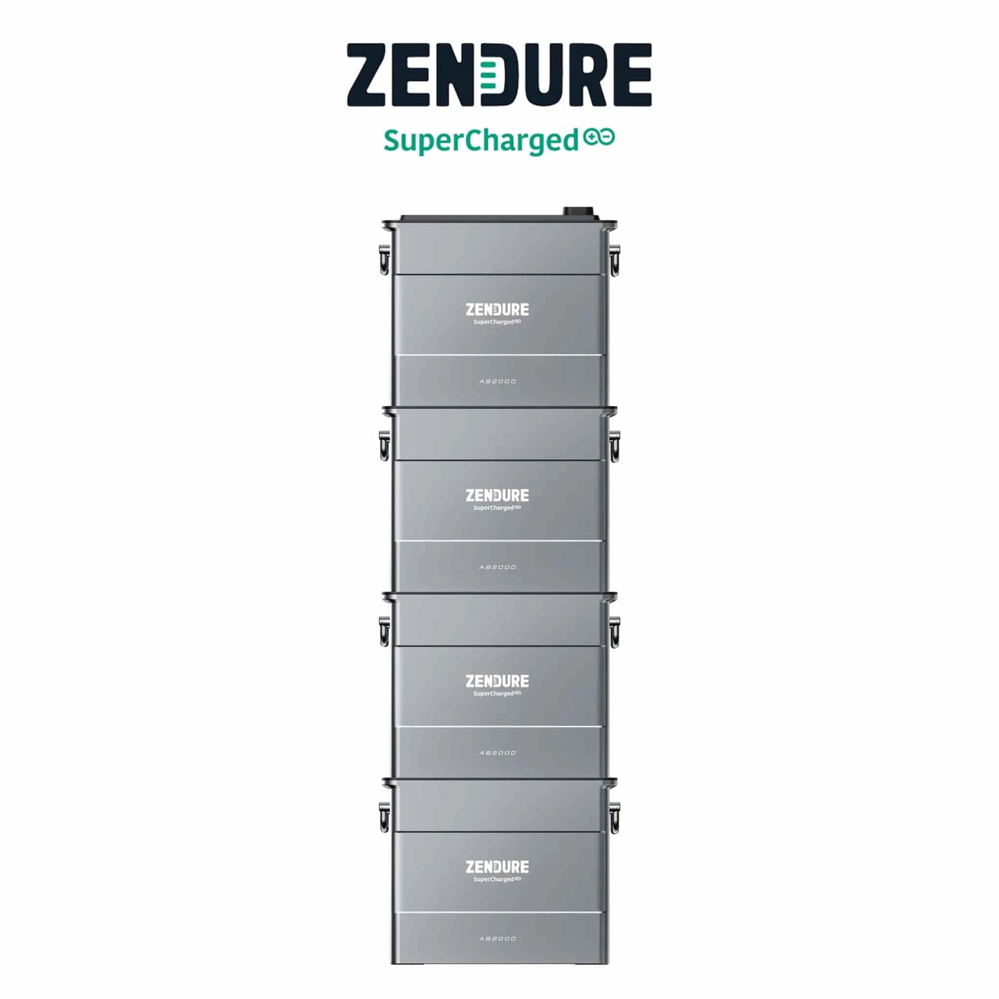 Zendure SolarFlow AB2000 - 4 Batterien gestapelt