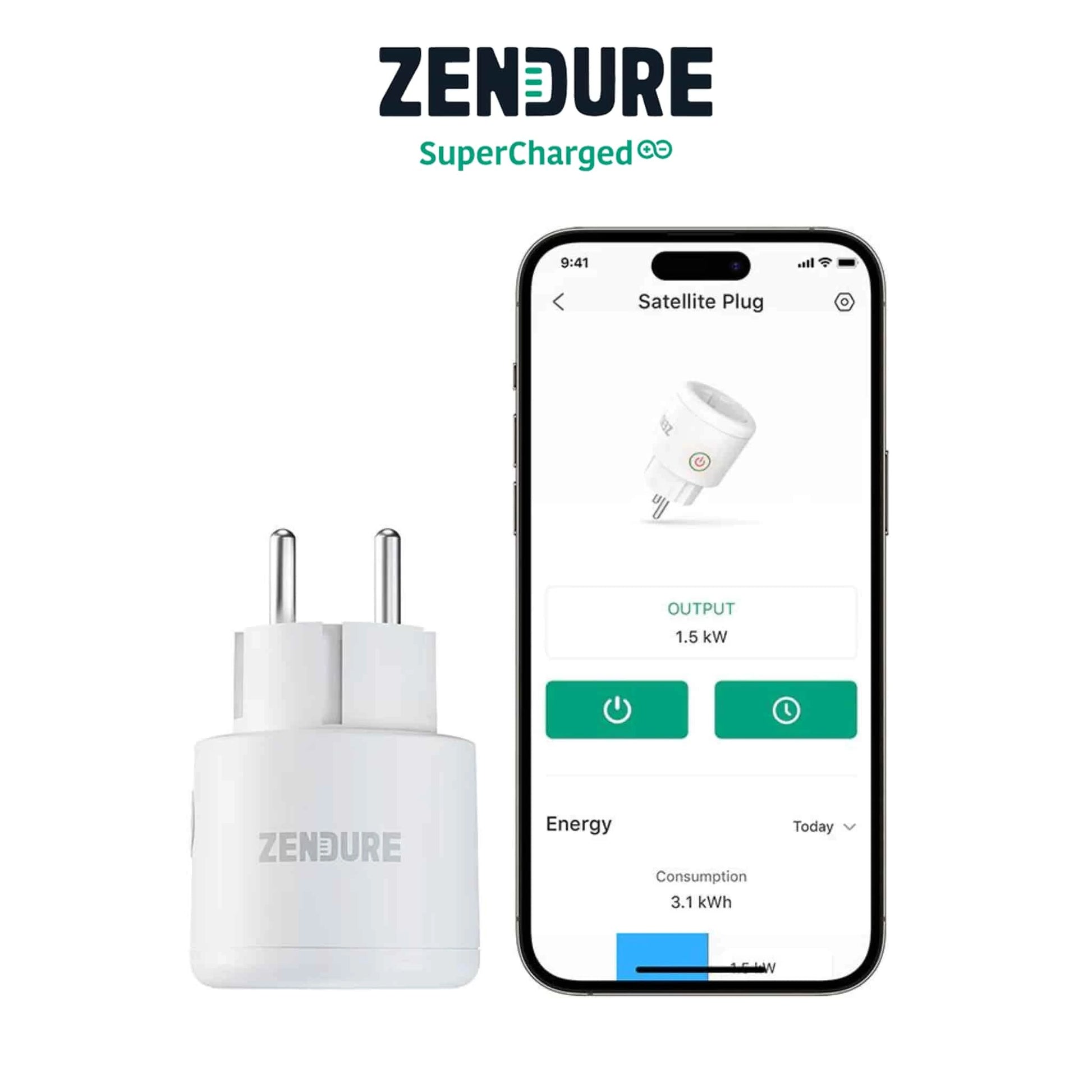 Zendure SolarFlow Satellite Plug und App
