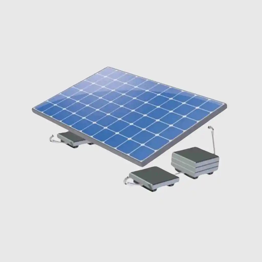 Balkonkraftwerk Flachdach