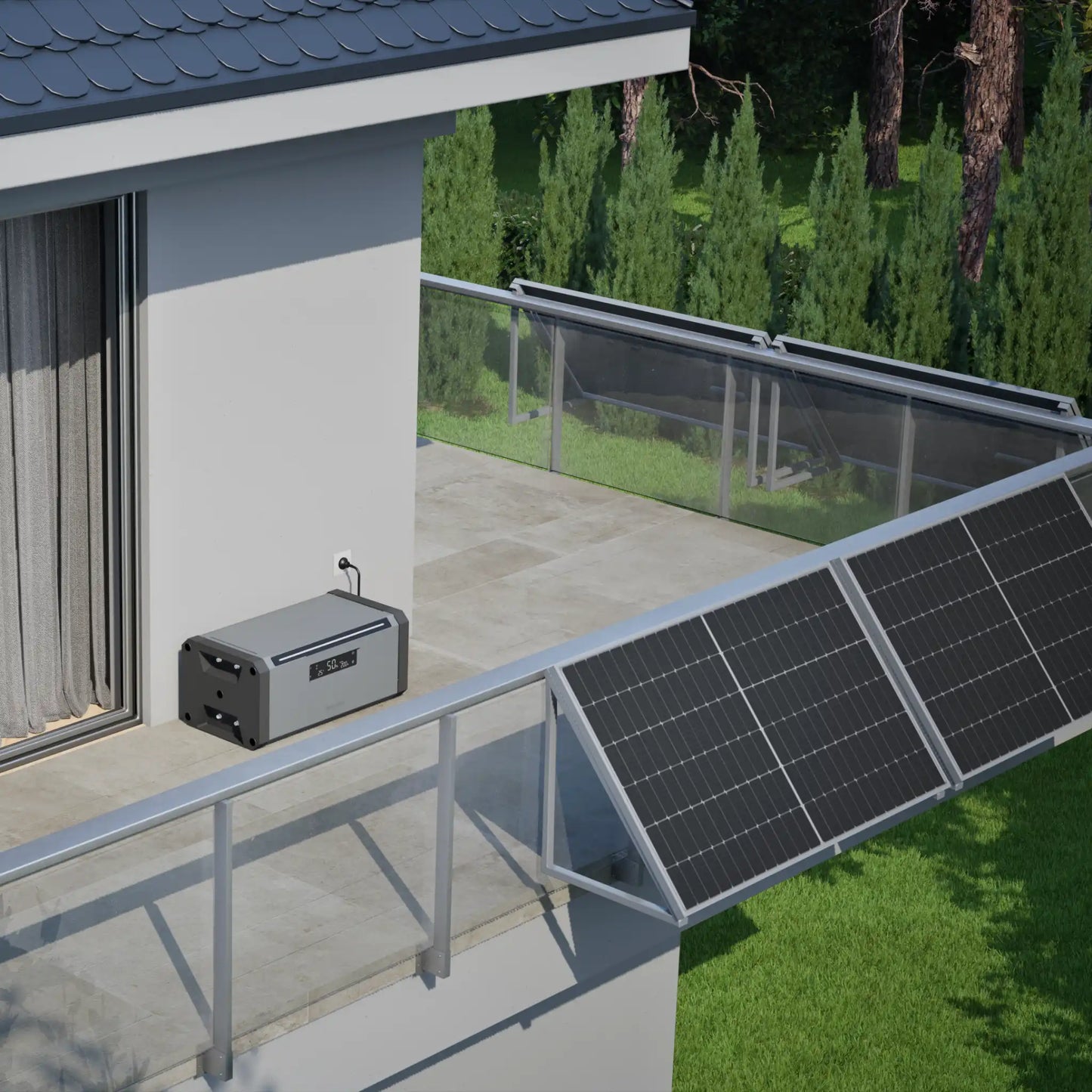 Hoymiles HiBattery HB-1920-AC-SV | kompakter AC-Speicher (1,92 kWh)