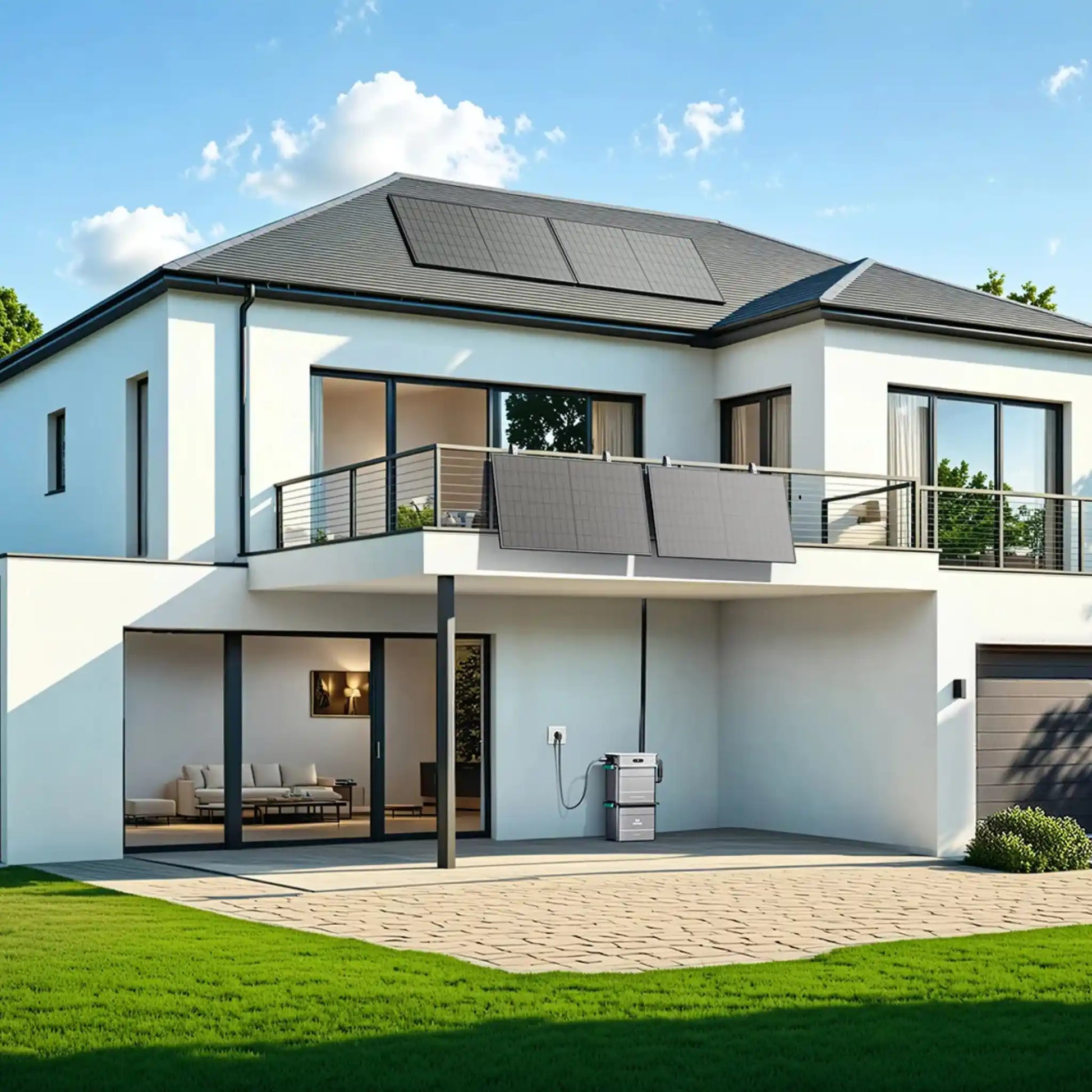 Zendure SolarFlow 800 Pro Balkon
