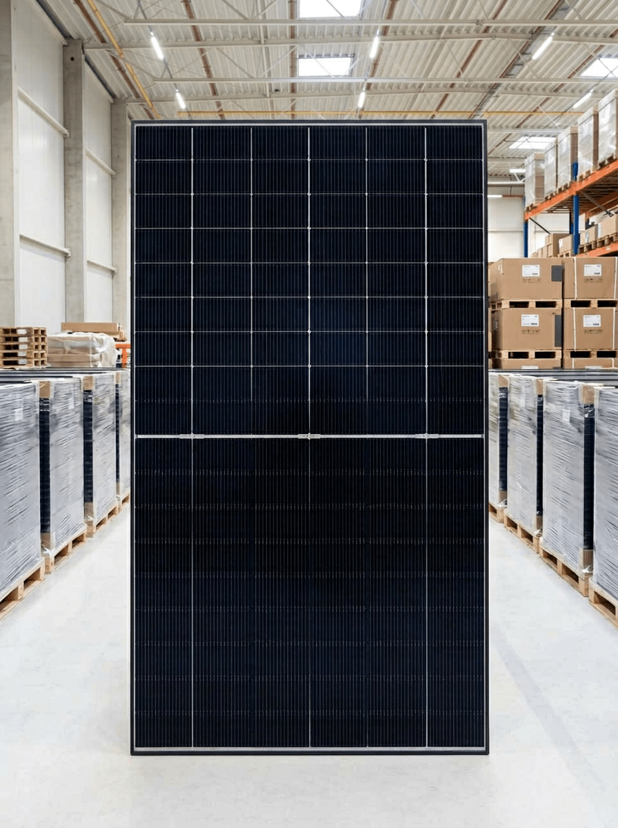 TW Solar N-type Half-cell Bifacial Black Frame Modul 54HD500