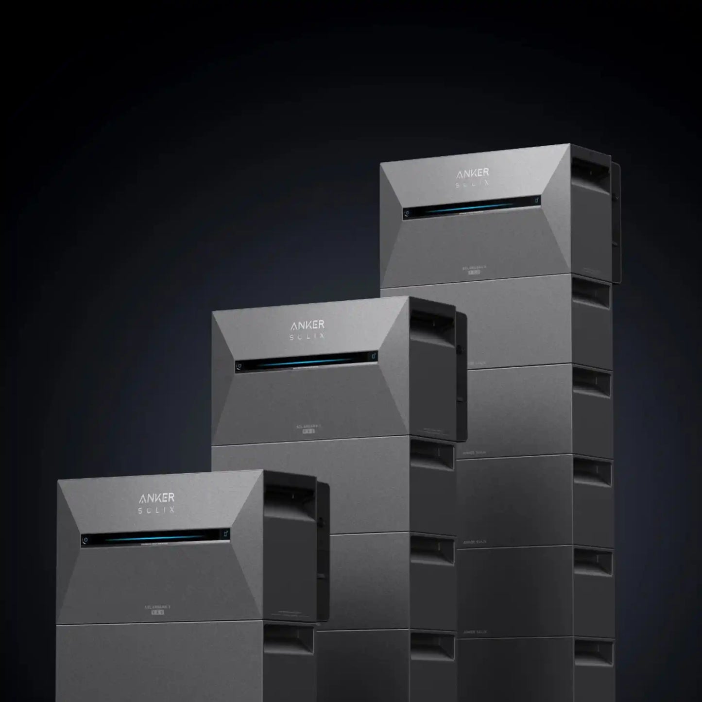 Anker SOLIX Solarbank 3 E2700 PRO gestapelt