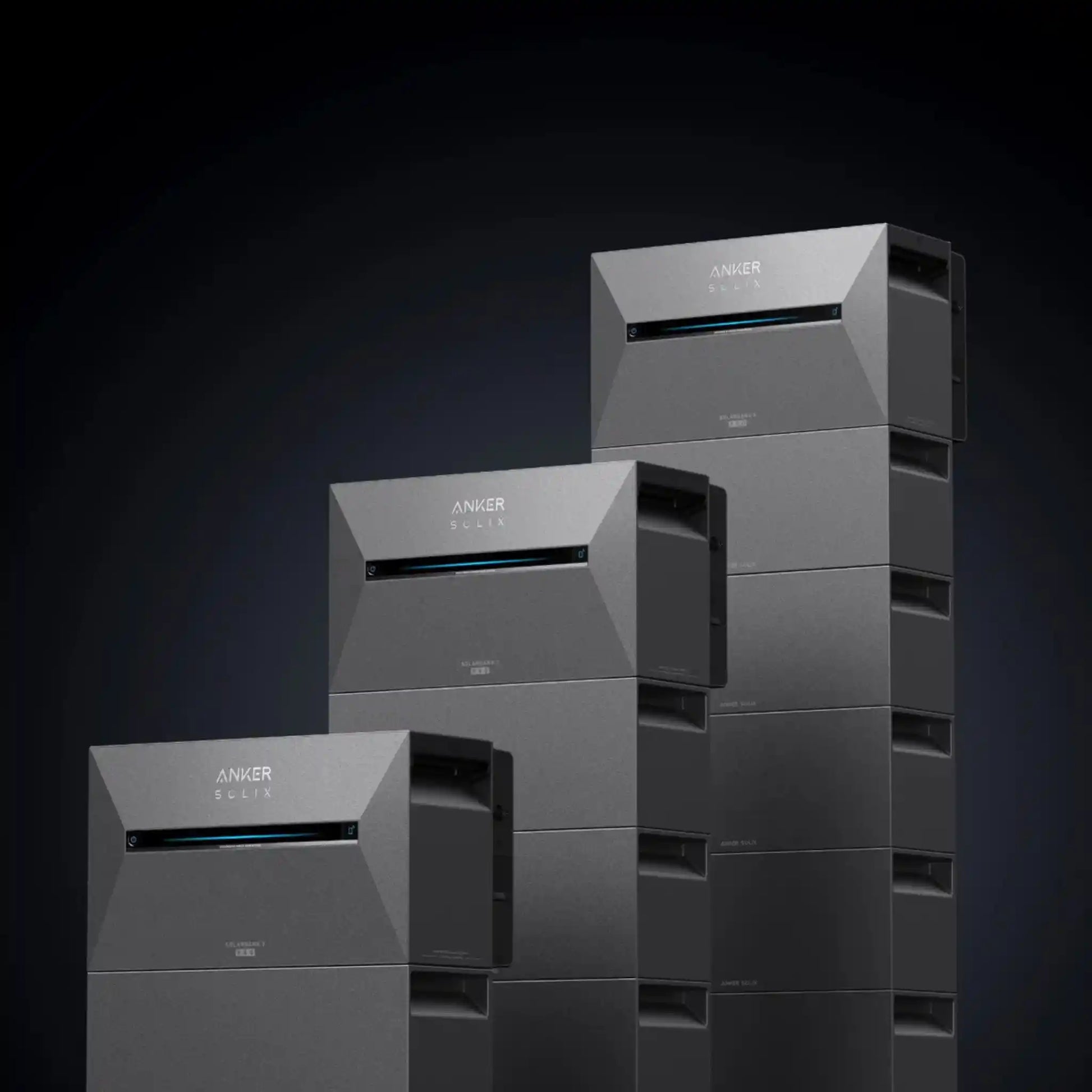 Anker SOLIX Solarbank 3 E2700 PRO gestapelt
