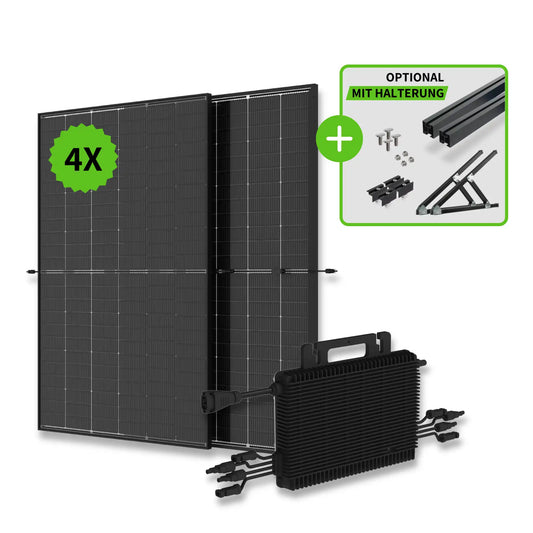 1600 Watt Balkonkraftwerk Komplettset / Halterung optional