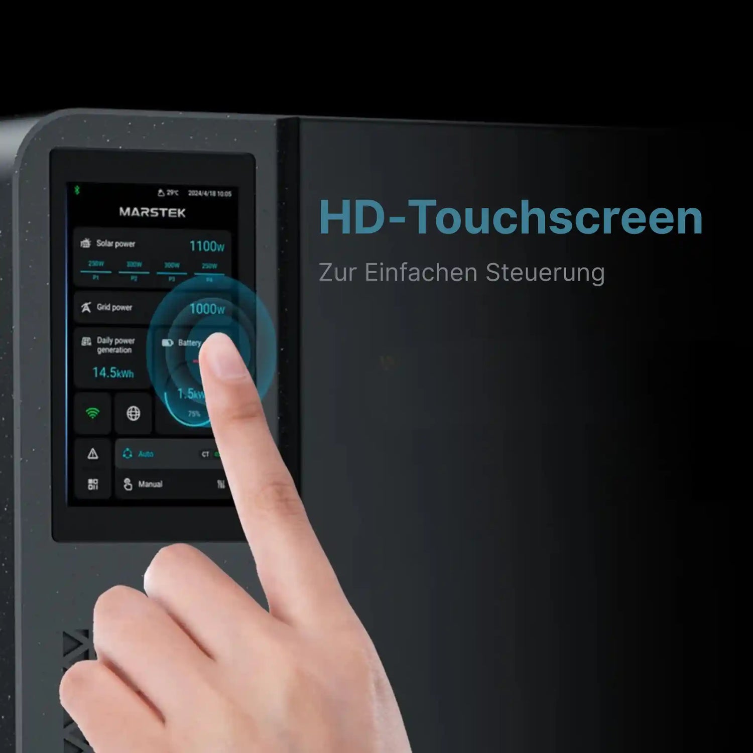 Marstek Jupiter C HD Touchscreen